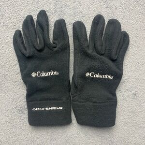 Columbia Gloves Womens Medium Omni-Shield Fleece Black Winter Outdoor SL9265